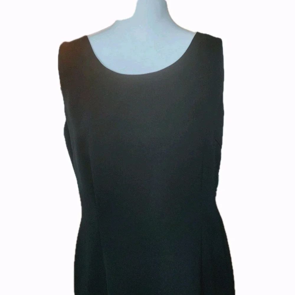 Jones Studio Sheath Dress Womens 8 Black Lined Classic Capsule Career‎ Office